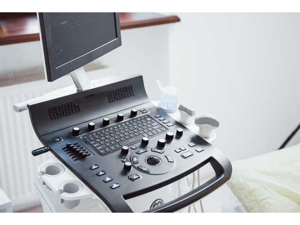 medical device with a membrane keyboard